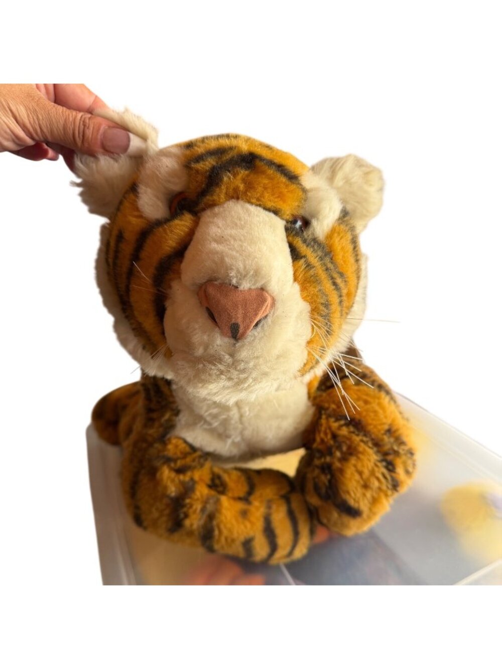 Animal Alley Vintage Tiger Bengal Tiger Plush Stuffed Animal 20 Inches